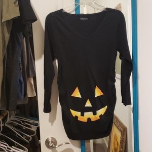 Pumpkin maternity shirt